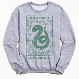 NEW! Harry Potter Slytherin Tarot Card Crew Neck Sweatshirt 🤍